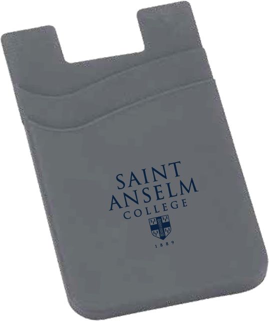 Saint Anselm College Silicone Card Wallet