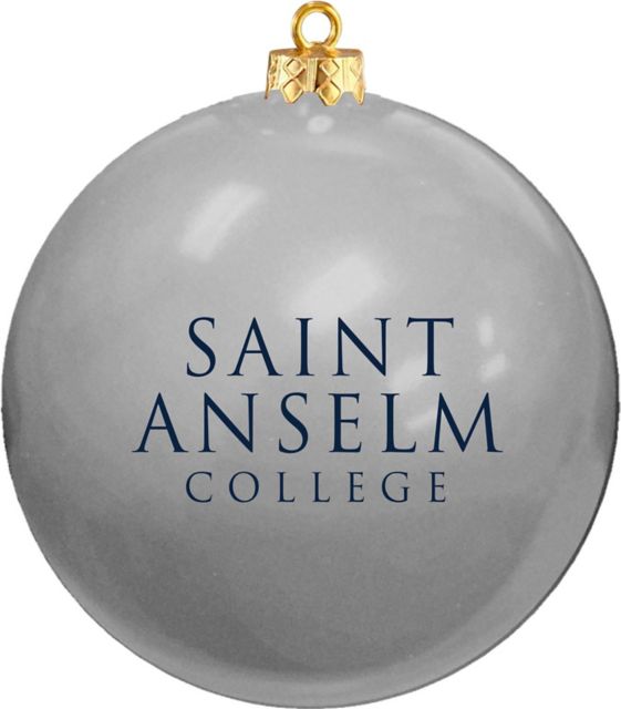 Saint Anselm College Shatterproof Round Ornament