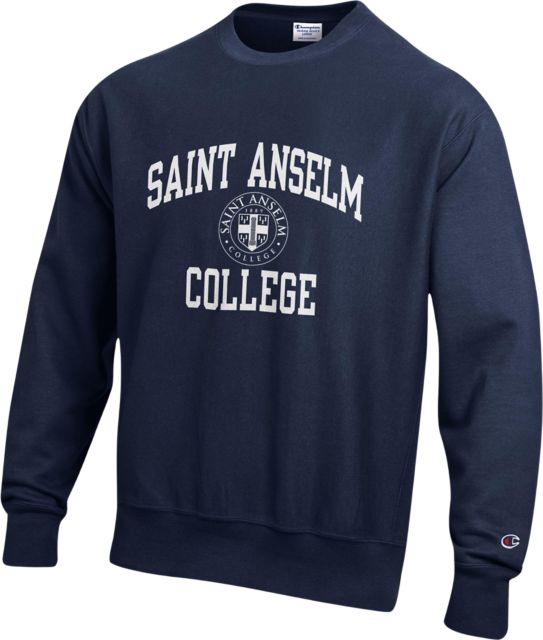 Saint Anselm College Reverse Weave Crewneck Sweatshirt