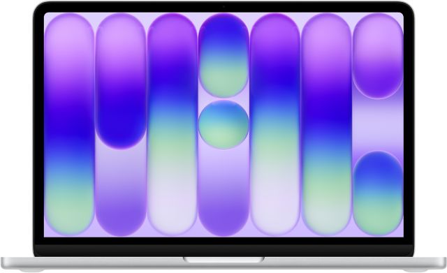 Apple 13-inch MacBook Neo: Apple A18 Pro chip with 6-core CPU and 5-core GPU, 8GB, 256GB SSD - Silver